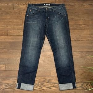 Hudson Low Rise Cropped Jeans